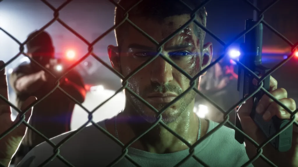 Jason Duval in an official Grand Theft Auto VI screenshot by Rockstar Games.